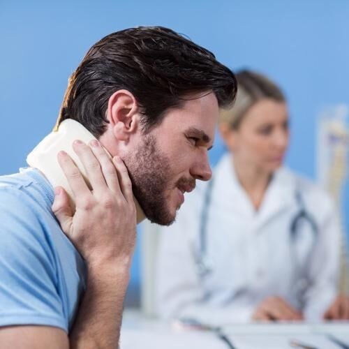 Whiplash after a car accident